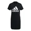 Adidas Originals (wmns) Adidas Essentials Logo Dress Asia Sizing 'black White'