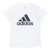 Adidas Originals (wmns) Adidas Essentials Logo T-shirt 'white Black'