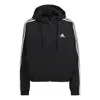 Adidas Originals (wmns) Adidas Essentials Repeat Logo Loose-fit Windbreaker 'black White'