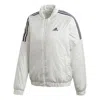 Adidas Originals (wmns) Adidas Essentials Thermal Bomber Jacket Asia Sizing 'grey' In Multi