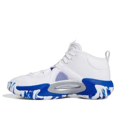 Adidas Originals (wmns) Adidas Exhibit Select Mid 'white Royal Blue' In Multi
