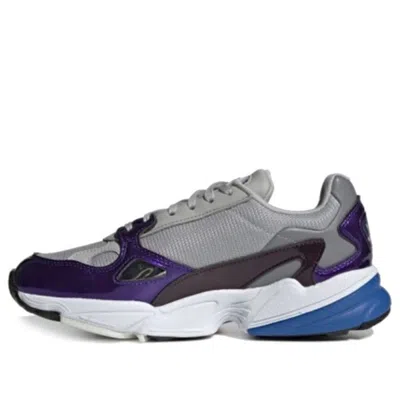 Adidas Originals (wmns) Adidas Falcon 'purple Grey' In Gray