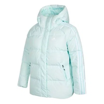 Adidas Originals (wmns) Adidas Faux Suede Puffy Down Jacket Asia Sizing 'blue'