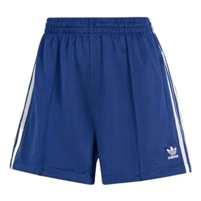 Adidas Originals (wmns) Adidas Firebird Shorts Asia Sizing 'navy White' In Blue