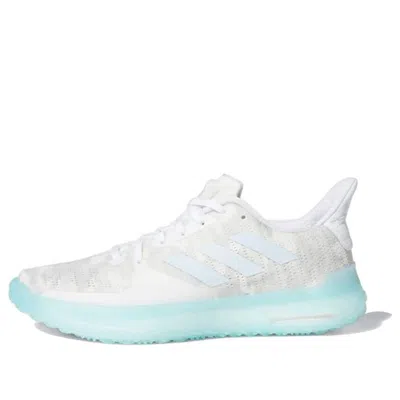 Adidas Originals (wmns) Adidas Fitboost Trainer 'white Sky Tint' In Multi