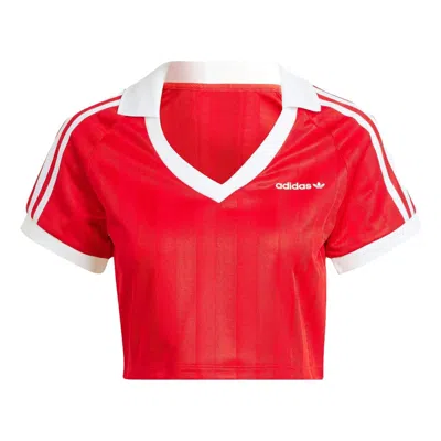 Adidas Originals (wmns) Adidas Football Crop Top 'red'