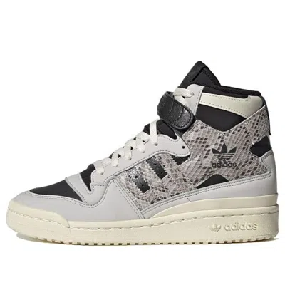 Adidas Originals (wmns) Adidas Forum 84 High 'grey Python' In Black