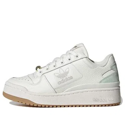 Adidas Originals (wmns) Adidas Forum Bold 'white Linen Green' In Multi