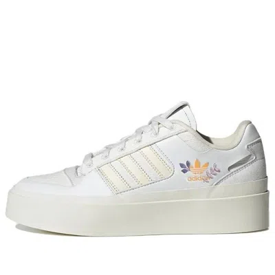 Adidas Originals (wmns) Adidas Forum Bonega 'embroidered Floral' In White