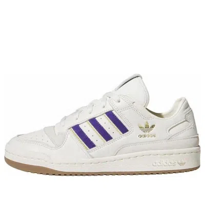 Adidas Originals (wmns) Adidas Forum Low Cl 'cloud White Collegiate Purple Cream White'