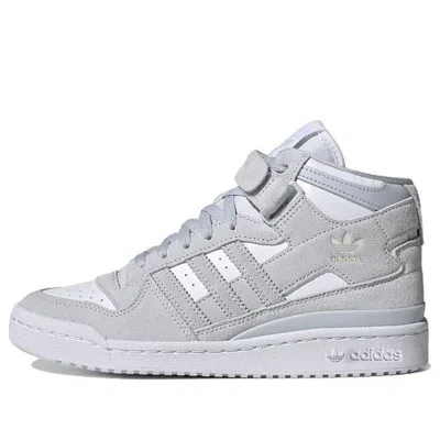 Adidas Originals (wmns) Adidas Forum Mid Shoes 'halo Blue White'