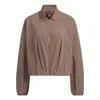 Adidas Originals (wmns) Adidas Future Of Tech Shirt Jackets 'brown'