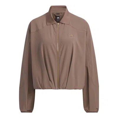 Adidas Originals (wmns) Adidas Future Of Tech Shirt Jackets 'brown'