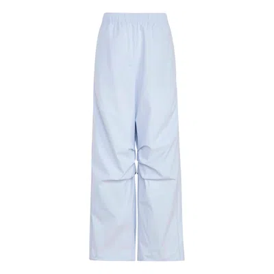 Adidas Originals (wmns) Adidas Future Style Woven Pants Asia Sizing 'halo Blue'