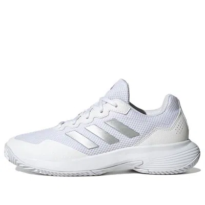 Adidas Originals (wmns) Adidas Gamecourt 2.0 'white Silver Metallic'