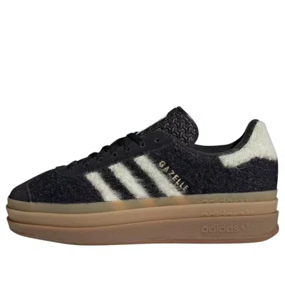 Adidas Originals (wmns) Adidas Gazelle Bold 'black Cream White'