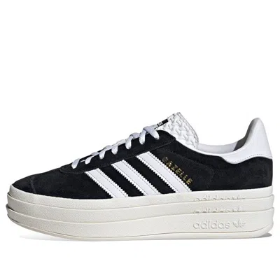 ADIDAS ORIGINALS (WMNS) ADIDAS GAZELLE BOLD 'BLACK WHITE'