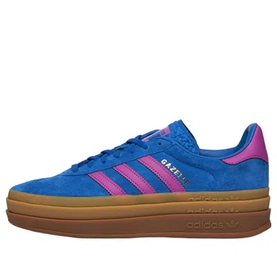 ADIDAS ORIGINALS (WMNS) ADIDAS GAZELLE BOLD 'BOLD BLUE LUCID PINK'
