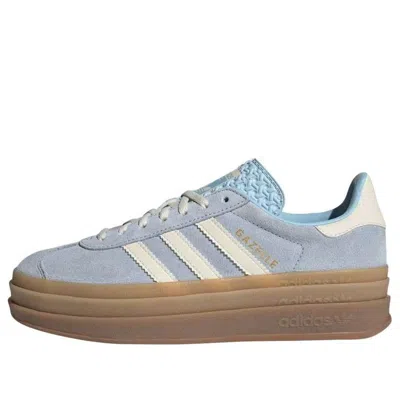 ADIDAS ORIGINALS (WMNS) ADIDAS GAZELLE BOLD 'CLEAR SKY CREAM WHITE'