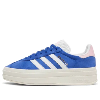 Adidas Originals Adidas Women's Originals Gazelle Bold Casual Shoes In Pink/blue/white