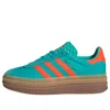 Adidas Originals Gazelle Bold "mint Rush/impact Orange" Sneakers