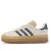 Adidas Originals Adidas Womens Wonder Quaetz Black Blac Gazelle Bold Brand-embellished Suede Low-top Trainers