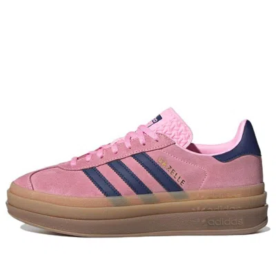 Adidas Originals (wmns) Adidas Gazelle Bold 'pink Glow Gum' In Purple