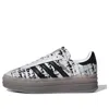 Adidas Originals (wmns) Adidas Gazelle Bold 'tweed White Gum' In Gray