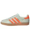 Adidas Originals (wmns) Adidas Gazelle Indoor 'linen Green Solar Orange'