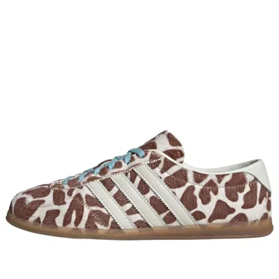 Adidas Originals (wmns) Adidas Gazelle Lo Pro 'giraffe Print Crystal Linen Gum' In Animal Print