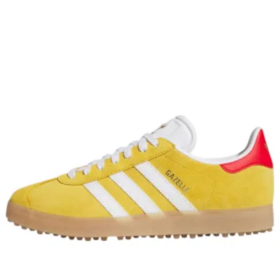 Adidas Originals (wmns) Adidas Gazelle Spikeless Golf 'bold Gold' In Yellow
