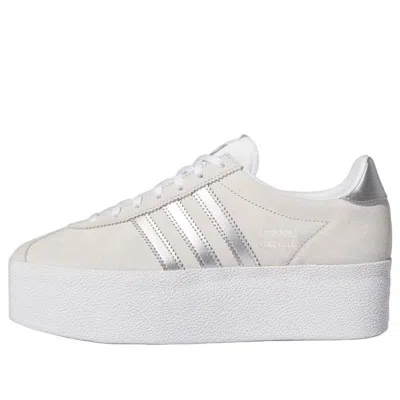 Adidas Originals (wmns) Adidas Gazelle Up 'grey Silver' In Multi