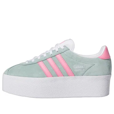Adidas Originals (wmns) Adidas Gazelle Up 'hazy Green Bliss Pink'