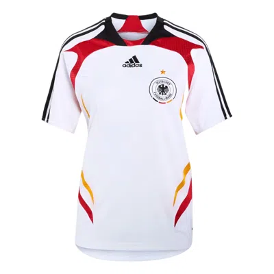 Adidas Originals (wmns) Adidas Germany Home Jersey 2007 Asia Sizing 'white' In Multi
