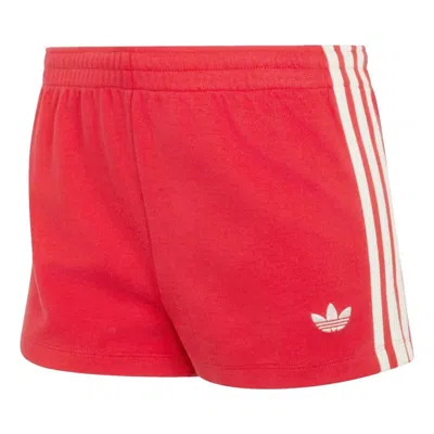 Adidas Originals (wmns) Adidas Gfx Track Short 'pure Ruby' In Red