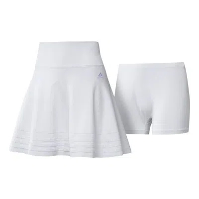 Adidas Originals (wmns) Adidas Golf Jqd Puffy Skirt 'white' In Multi