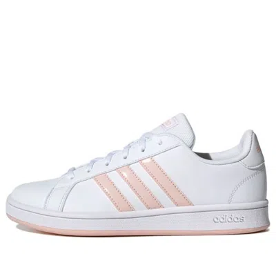 Adidas Originals (wmns) Adidas Grand Court Base 'white Vapour Pink'