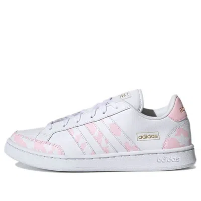 Adidas Originals (wmns) Adidas Grand Court Se 'white Clear Pink' In Multi