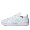 Adidas Originals (wmns) Adidas Grand Court 'white Dash Green' In Multi