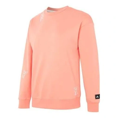 Adidas Originals (wmns) Adidas Graphic Sweaters 'orange' In Pink