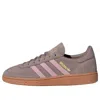 Adidas Originals Handball Spezial "chalky Brown/clear Pink" Sneakers In Purple