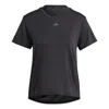Adidas Originals (wmns) Adidas Hiit Heat.rdy Sweat-conceal Training T-shirt 'black'