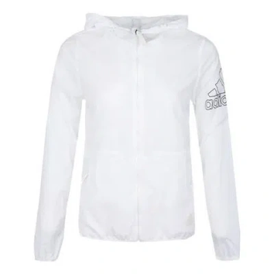 Adidas Originals (wmns) Adidas Hooded Woven Jacket White