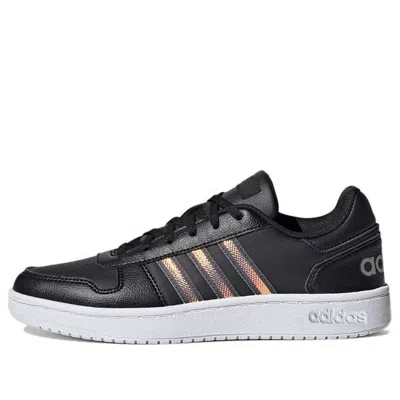 Adidas Originals (wmns) Adidas Hoops 2.0 'black Tactile Gold Metallic'