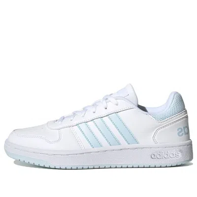 Adidas Originals (wmns) Adidas Hoops 2.0 'light Blue White' In Multi
