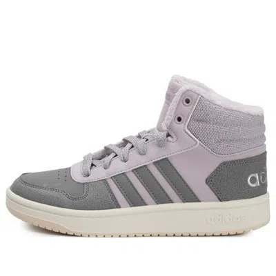 Adidas Originals (wmns) Adidas Hoops 2.0 Mid 'grey Purple'