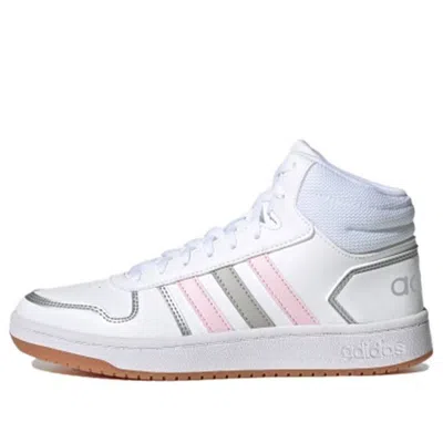 Adidas Originals (wmns) Adidas Hoops 2.0 Mid 'white Pink Grey'