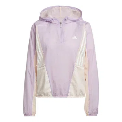 Adidas Originals (wmns) Adidas Hyperglam Hooded Track Top Asia Sizing 'purple'