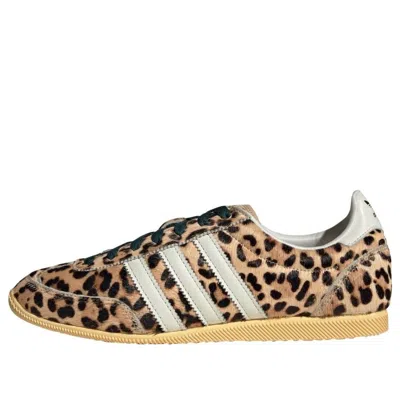 Adidas Originals Handball Spezial Leopard-print Leather Sneakers In Animal Print