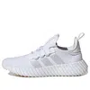 Adidas Originals (wmns) Adidas Kaptir Flow 'white Zero Metallic' In Gray